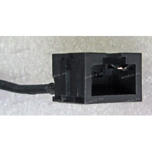 RJ-45 & cable Sony VPCF1, PCG-81112M (p/n: 015-0001-1493_A, 418573121) 8 pin, 200 mm