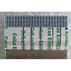 FFC шлейф 40 pin прямой, шаг 0.5 mm, длина 156 mm экранированный Power & Camera & Volume Lenovo ThinkPad Tablet 1838 (p/n NBX0000YP00) FFC шлейф 40 pin прямой, шаг 0.5 mm, длина 156 mm экранированный Power & Camera & Volume Lenovo ThinkPad Tablet 1838 (p/n NBX0000YP00)