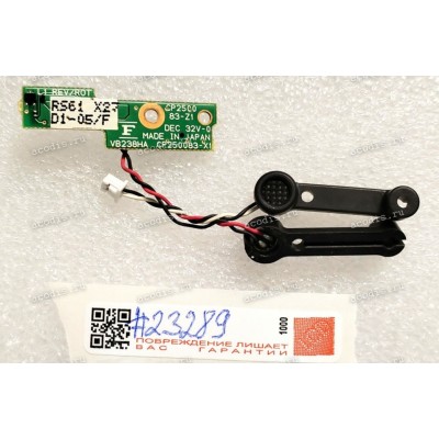 Microphone & MIC board Fujitsu Siemens LIFEBOOK P7120  (p/n CP250083-X1, VB238HA)