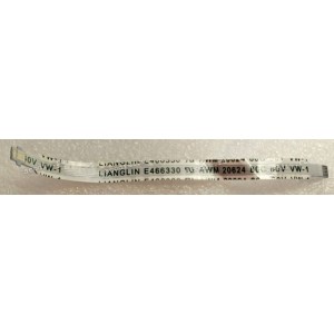 FFC шлейф 6 pin прямой, шаг 0.5 mm, длина 90 mm Power Asus G800VI, GX800VH (p/n 14010-00442200)