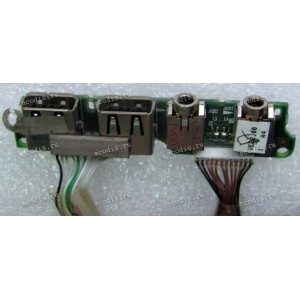 USB & Audio board HP Compaq NX7400 (p/n: 6050A2042601)