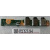 Audio board HP dv7-2000 dv7-3000 dv6-1000 dv6-2000 (p/n: DAUT3AAB6C0, 36UT3UB0020) REV:C
