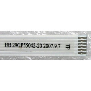 FFC шлейф 6 pin обратный, шаг 1.0 mm, длина 155 mm TouchPad Fujitsu Siemens Amilo Pi 2550, Pi 2530 (p/n 29GP55042-20)