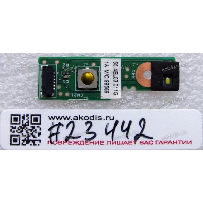 Power Button board Lenovo IdeaPad S10-3S (p/n: 48.4EL02.011, 31043201) 