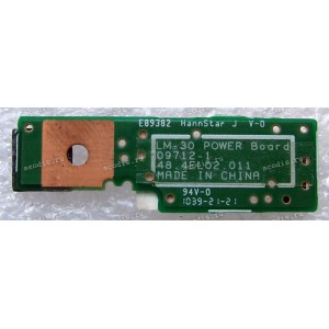 Power Button board Lenovo IdeaPad S10-3S (p/n: 48.4EL02.011, 31043201) 