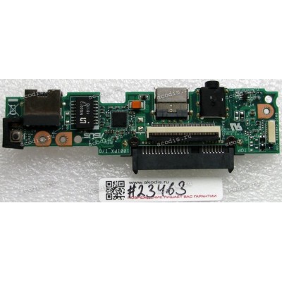 HDD SATA & USB & Audio & RJ-45 board Asus Eee PC 1001PX (p/n: 60-0A2BIO1000-B02, 69NA2BB10B02-01)