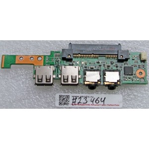 HDD SATA & USB & Audio & Power button board Asus Eee PC 1005HA (p/n: 60-0A1LI01000-A03, 69NA1LB10A03-01)