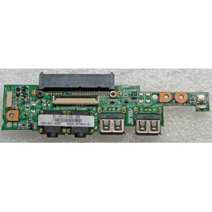 HDD SATA & USB & Audio & Power button board Asus Eee PC 1005HA (p/n: 60-0A1LI01000-A03, 69NA1LB10A03-01)