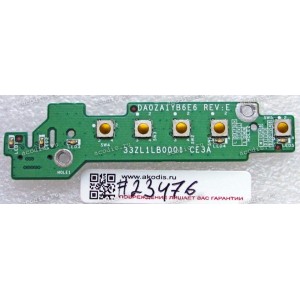 Switchboard Acer Aspire 1690, 3000, 3500, 3630, 5002, TravelMate 2300, 2310, 2400, 4500, Extensa 3000 (p/n DA0ZA1YB6E6 REV: E)