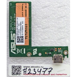 Micro USB board Asus Transformer Pad TF103CG (p/n 90NK0180-R10010, 60NK0180-SU1010)