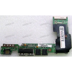 USB & Audio & CardReader & RJ-45 board Asus Eee PC 1015B (p/n 60-0A3AI03000-A02, 69NA3AB14A02-01)