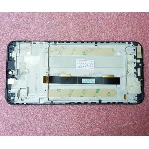 6.53 inch Digma Citi 653 (LCD+тач) черный с рамкой 1560x720 LED  разбор / original