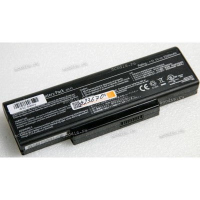 АКБ Asus A9, F2, F3, F7, F96, Pro31Q, S62, S96, X53, Z53, Z9, Z94, Z9400, Z96, Z9600, BenQ Joybook R55, Clevo M661, M665, LG E500, Mitac EL80, MSI MEGABOOK GX600, M1034, M655, M660, M662, M670, M673, M675, M677, VR600 (7200mah) (A33-F3)