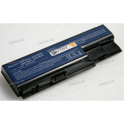АКБ Acer Aspire 5520, 5920, 5940, 6930, 7520, 7720, 7730, 7736, 5315, 5530, 5730, 5930, 5942, 6935, 7540, Extensa 7630, Packard Bell EasyNote DT85 4400mAh (AS07B32, AS07B42, AS07B52, AS07B72) replace
