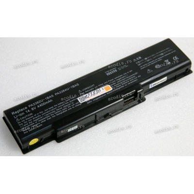 АКБ Toshiba Dynabook Aw2, Ax2, Ax3, Satellite A60, A65 4400 mAh (PA3382U-1BAS, PA3384U-1BAS) replace
