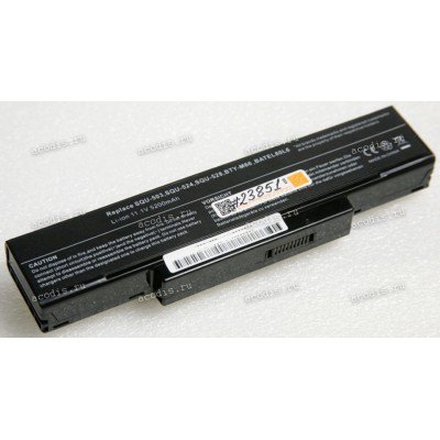 АКБ Asus A9, F2, F3, F7, F96, Pro31Q, S62, S96, X53, Z53, Z9, Z94, Z9400, Z96, Z9600, BenQ Joybook R55, Clevo M660, M661, M665, LG E500, Mitac EL80, MSI MEGABOOK GX600, M1034, M655, M662, M670, M673, M675, M677, VR600 5200mAh (SQU-503, SQU-528, SQU-524, B