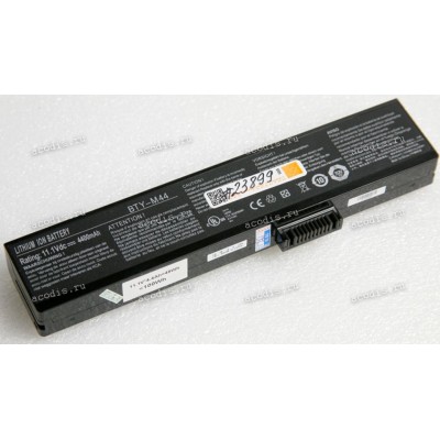 АКБ MSI MS1421, MS1422, PR400, PR420, VR420, NEC Versa S970 4400mAh (BTY-M44, NBP6A72) replace