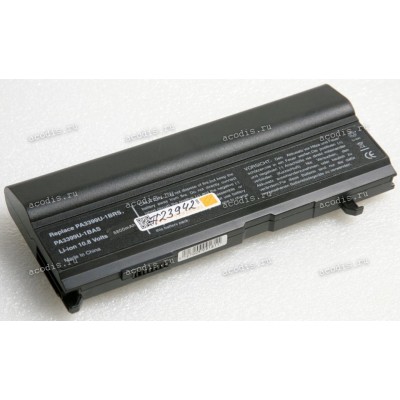 АКБ Toshiba Satellite A100, A80, M40, M45, M50, M55 10.8/v8800mAh (PA3399U-1BRS, PA3399U-1BAS) replace