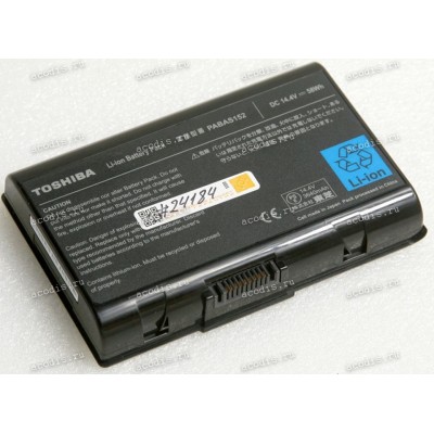 АКБ Toshiba Qosmio X300, X305 58Wh (PABAS152, PA3641U-1BAS, PABAS123, PA3642U-1BRS)