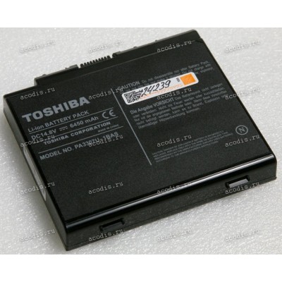 АКБ Toshiba Satellite P10, P15 6450mAh (PA3367U-1BRS, PA3307U-1BAS ) original