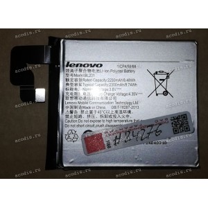 АКБ Lenovo Vibe X2 S90, S90e, S90t, S90u 3,8V 2300mAh 8,74Wh (BL231, 35039076, SB19A6N2FG) original