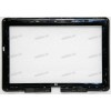 Верх. кр. рамка HP Pavilion TX2000 чёрный глянец (4BTTSLBTP003B)