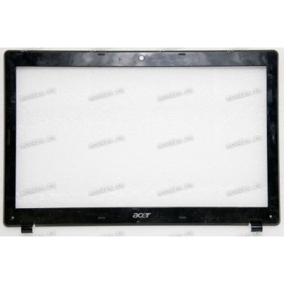 Верх. кр. рамка Acer Aspire 5742G, 5551, 5741 чёрный глянец (AP0FO00A0)