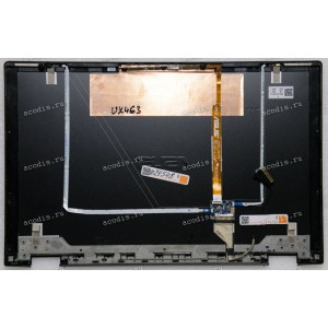 Верхняя крышка Asus UX463 чёрная матовая, металл (13N1-A1A0311)