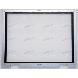 Верх. кр. рамка Asus M6800N серебристая с чёрным кантом (13-N951AP170)