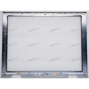 Верх. кр. рамка Asus M6800N серебристая с чёрным кантом (13-N951AP170)