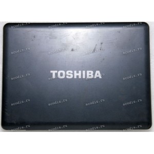 Верхняя крышка Toshiba Satellite A300D-226 тёмно-серая матовая (B0248809S, 6051B0257302-BE)