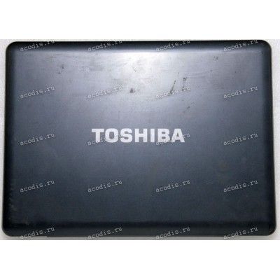 Верхняя крышка Toshiba Satellite A300D-226 тёмно-серая матовая (B0248809S, 6051B0257302-BE)