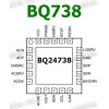 Микросхема Texas Instruments BQ24738, BQ24738H, BQ24738HRGRR, BQ24738RGRR, BQ738 QFN-20 Battery SMBus Charge Controller for Supporting Turbo Boost Mode 20-VQFN -40 to 85