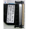 LCD LVDS FFC шлейф мониторный 30 pin обратный, шаг 1.0 mm, длина 257 mm Samsung S22C450B, S22C450D, S22C650D, S22C650P, S22E348A, S22E450B, S22E450D, S22E650D (p/n BN96-24134R), с замком с одной стороны