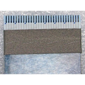 LCD LVDS FFC шлейф мониторный 30 pin обратный, шаг 1.0 mm, длина 253 mm Asus All In One ET2700INTS, ET2700IUTS (p/n 14010-00010200), с замком с одной стороны