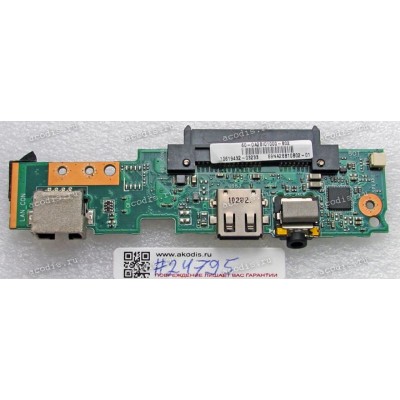 USB & Audio & RJ45 board Asus Eee PC 1001PX (p/n 90R-OA2BIO1000Q)