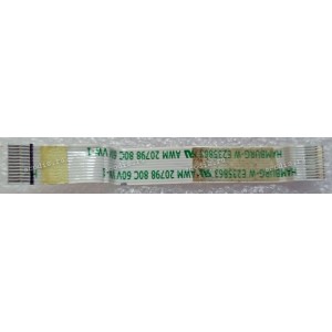 FFC шлейф 12 pin прямой, шаг 0.5 mm, длина 54 mm TouchPad eMachines D630, D430, D620, D820, D830, M4300 (p/n 50.4H002.011)
