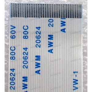 FFC шлейф 40 pin обратный, шаг 0.5 mm, длина 120 mm FFC шлейф 40 pin обратный, шаг 0.5 mm, длина 120 mm