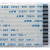FFC шлейф 30 pin прямой, шаг 1.0 mm, длина 200 mm