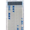 FFC шлейф 12 pin прямой, шаг 1.0 mm, длина 300 mm