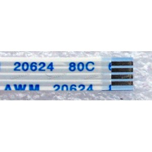 FFC шлейф 4 pin обратный, шаг 1.0 mm, длина 200 mm
