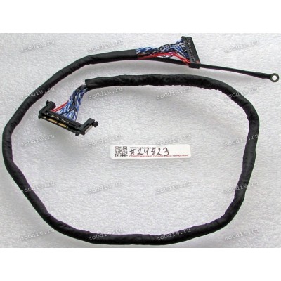LCD LVDS cable FIR-E51PIN 51 pin 2 Ch 8-bit 550 mm красный справа Samsung