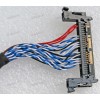 LCD LVDS cable FIR-E51PIN 51 pin 2 Ch 8-bit 550 mm красный слева LG