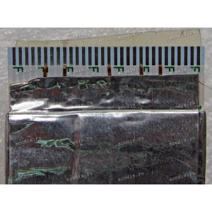 LCD LVDS FFC шлейф мониторный 30 pin прямой, шаг 1.0 mm, длина 340 mm Asus All In One ET2702IGTH, с замком с одной стороны