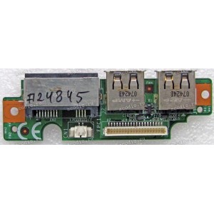 USB & RJ45 & RJ11 board MSI VR610, EX600 (p/n MS-16352 REV: 0B)