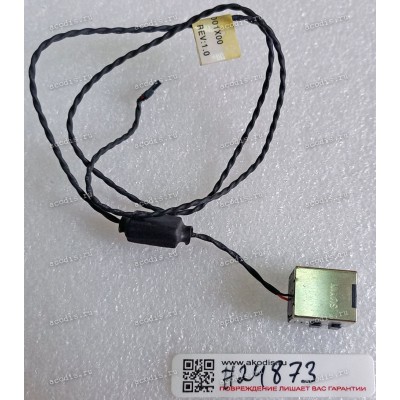 RJ-11 & cable Dell XPS15, 9550, 9560 (p/n: DC30100X00) 2 pin, 430 mm