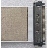 LCD LVDS FFC шлейф мониторный 30 pin обратный, шаг 1.0 mm, длина 330 mm, с замками с двух сторон
