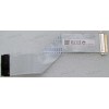 LCD LVDS FFC шлейф мониторный 30 pin обратный, шаг 1.0 mm, длина 192 mm, с замками с двух сторон