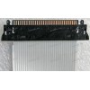 LCD LVDS FFC шлейф мониторный 30 pin обратный, шаг 1.0 mm, длина 155 mm, с замками с двух сторон