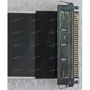 LCD LVDS FFC шлейф мониторный 30 pin обратный, шаг 1.0 mm, длина 370 mm, с замками с двух сторон LCD LVDS FFC шлейф мониторный 30 pin обратный, шаг 1.0 mm, длина 370 mm, с замками с двух сторон